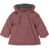Mikk-Line Baby Winter Jacket Nylon Jacket Rose Brown